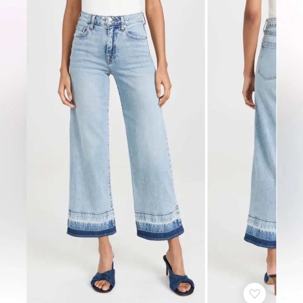 SIMKHAI Jude Crop Wide Leg Jeans in Santa Monica multiple sizes - Picture 5 of 10